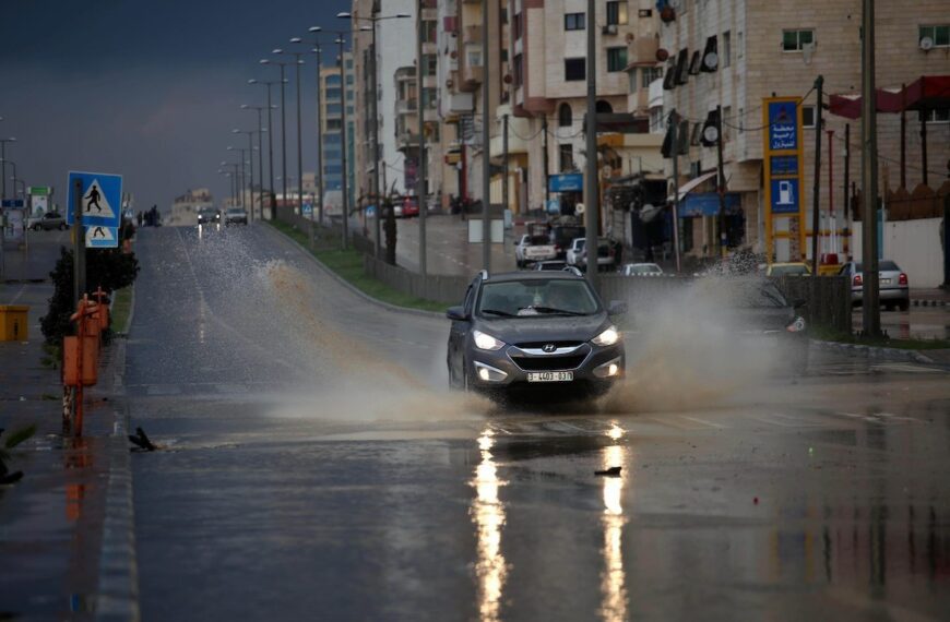 اخبار الطقس في غزة